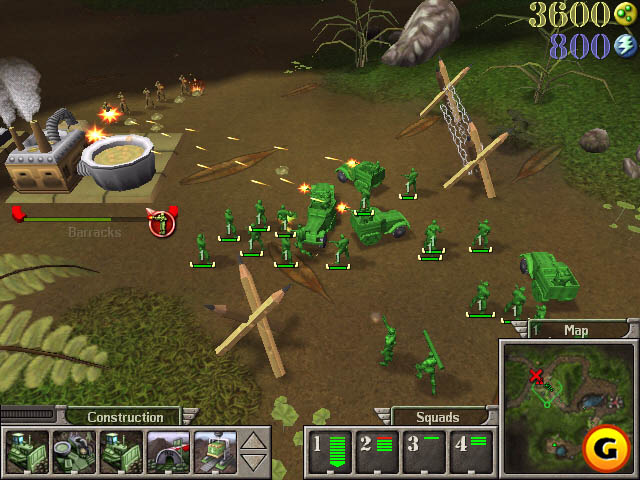 army men rts gamecube